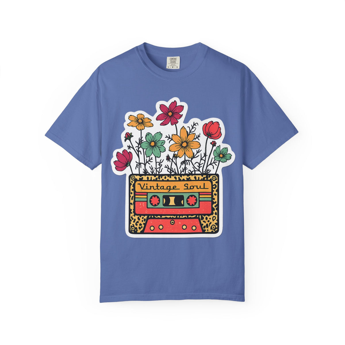 Vintage Soul Cassette Floral T-Shirt
