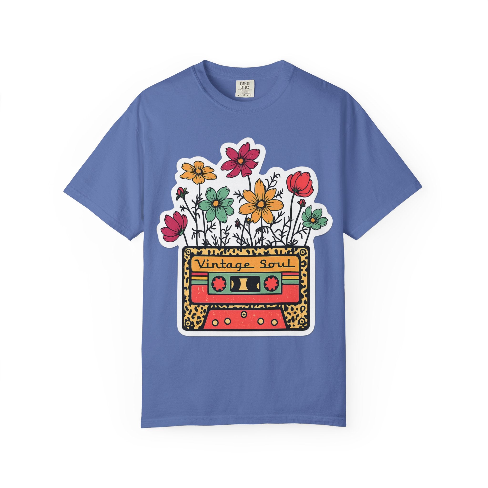 Vintage Soul Cassette Floral T-Shirt