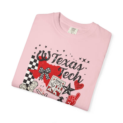 Texas Tech Collage T-Shirt — 806 Raider Nation Graphic Tee