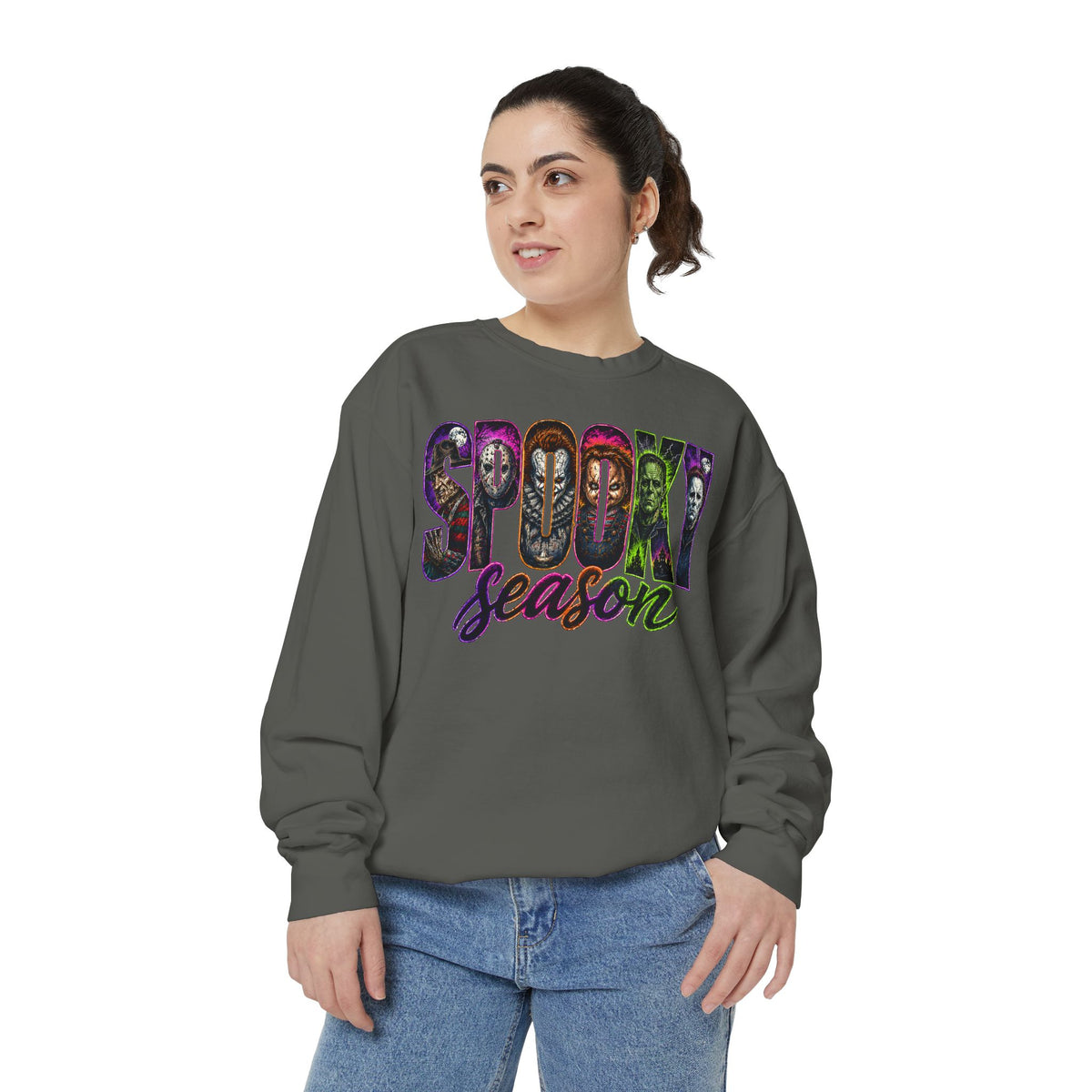Spooky Season Sweatshirt – Halloween Graphic Crewneck