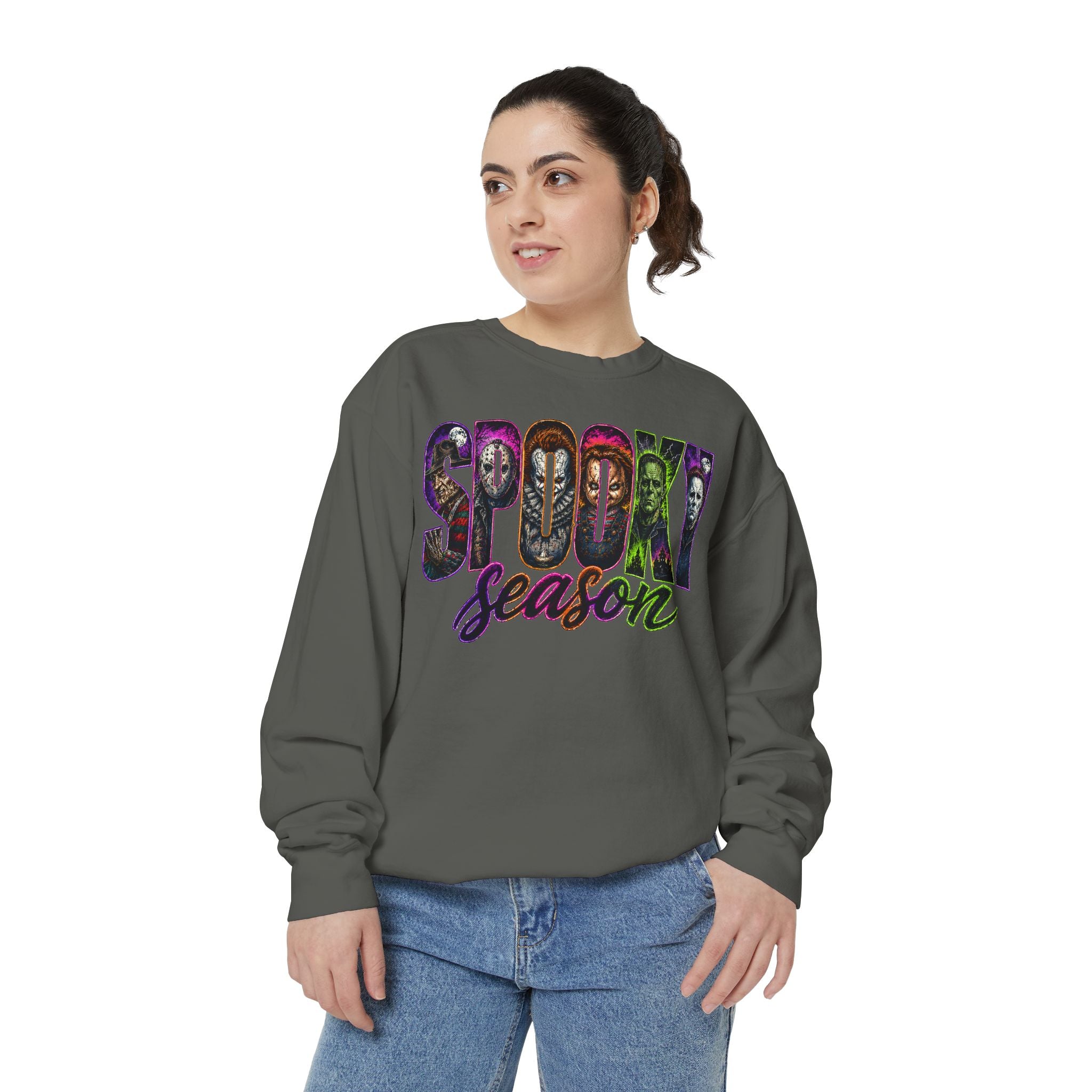 Spooky Season Sweatshirt – Halloween Graphic Crewneck