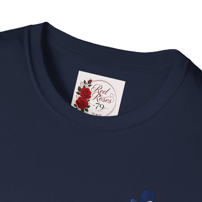 Texas Flag Outline T‑Shirt — Small Texas Map with Lone Star