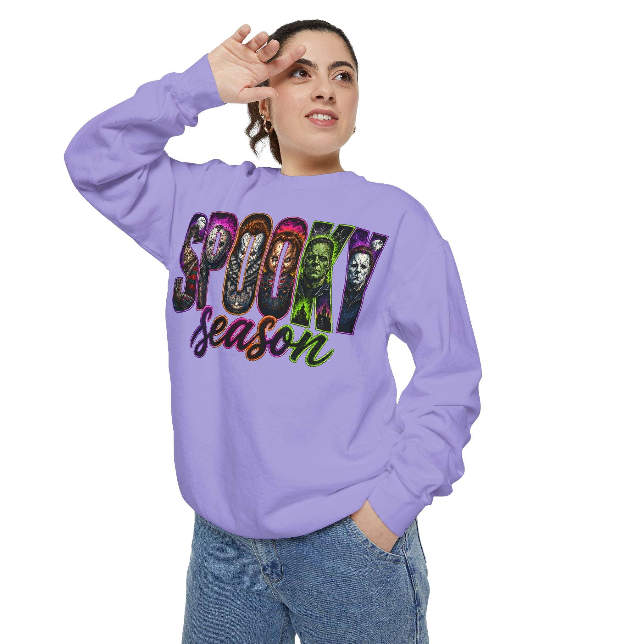 Spooky Season Sweatshirt – Halloween Graphic Crewneck