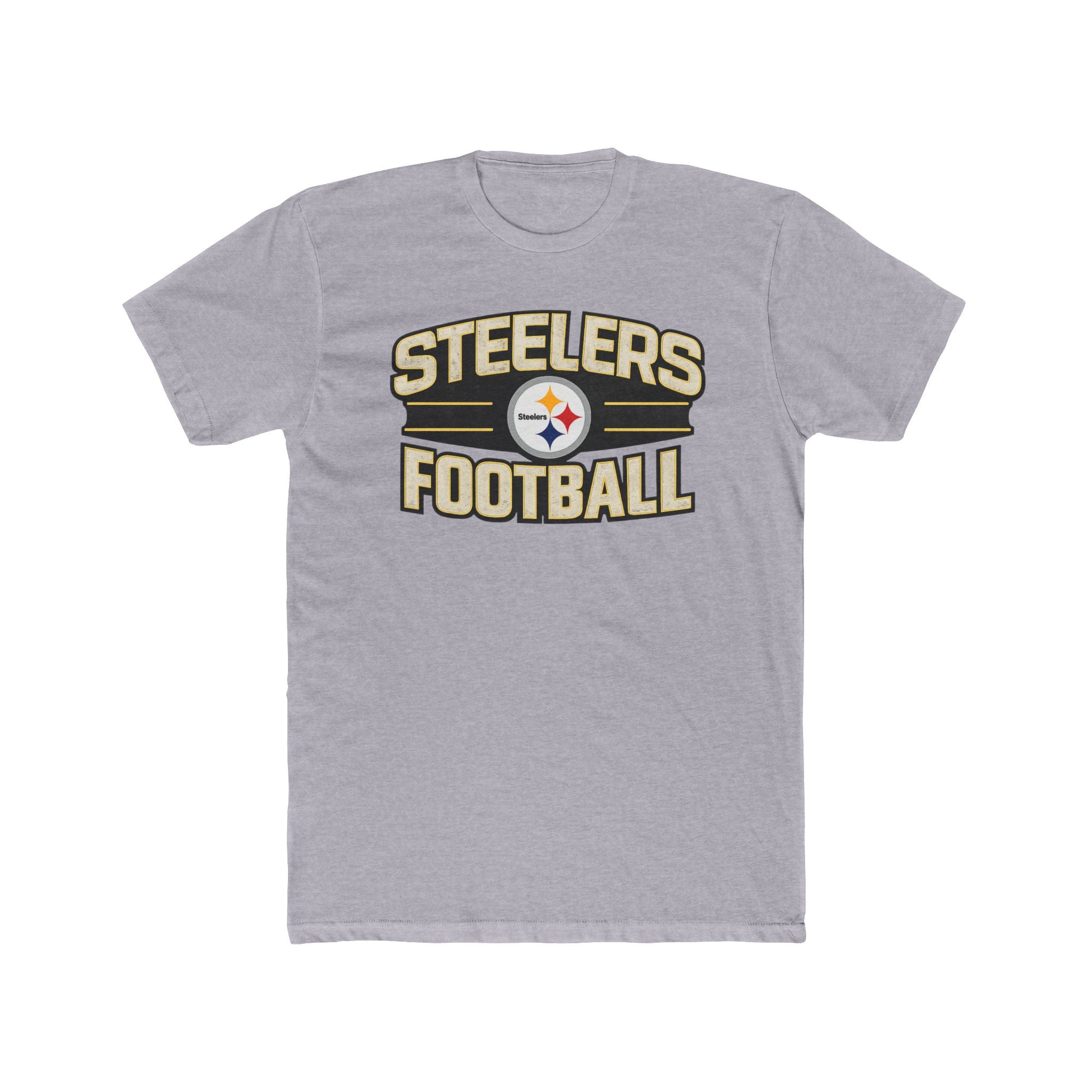 Steelers Football T-Shirt — Retro Team Logo Tee