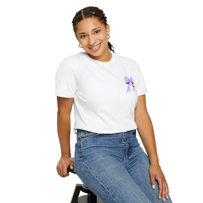 Spooky Season T-Shirt — Cute Purple Bow Ghosts Halloween Tee