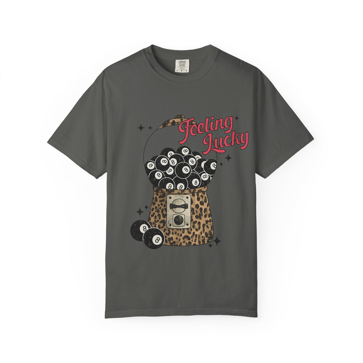 Feeling Lucky T-Shirt — Leopard Gumball Machine Graphic Tee