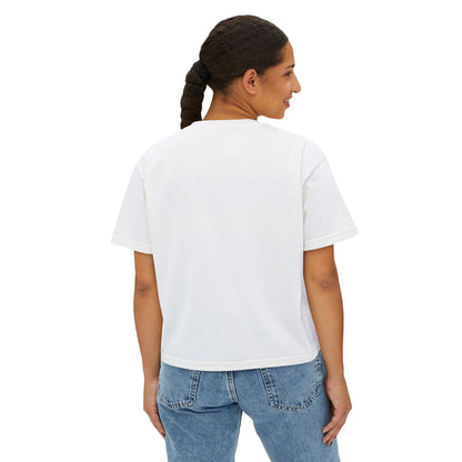 Spooky Season Boxy Tee – Halloween Graphic Women's Shirt