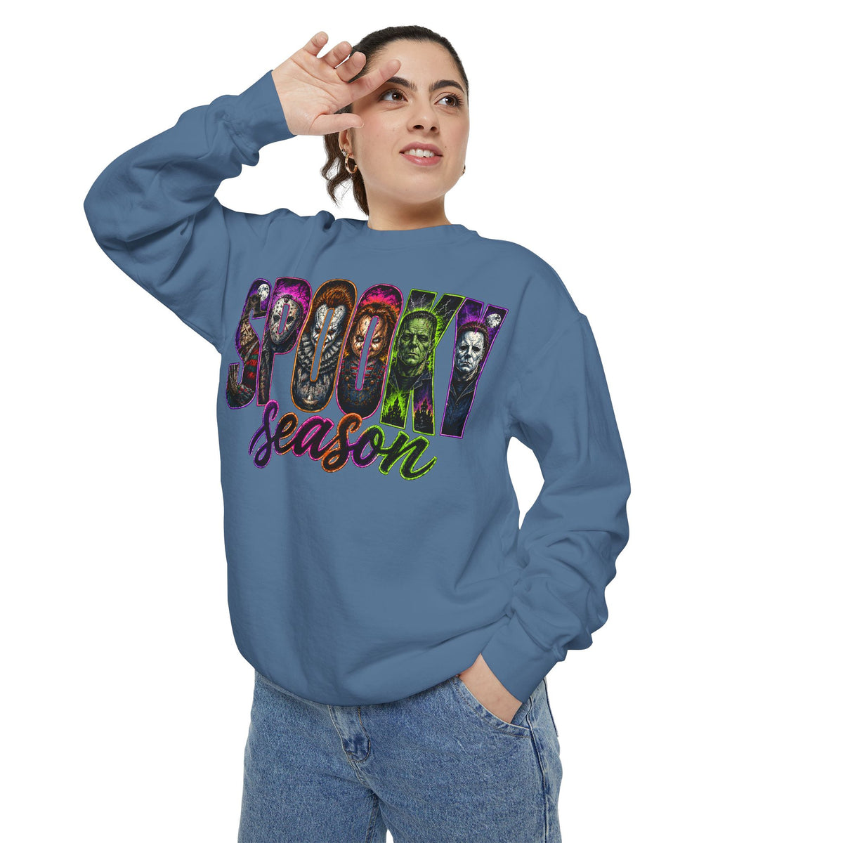 Spooky Season Sweatshirt – Halloween Graphic Crewneck