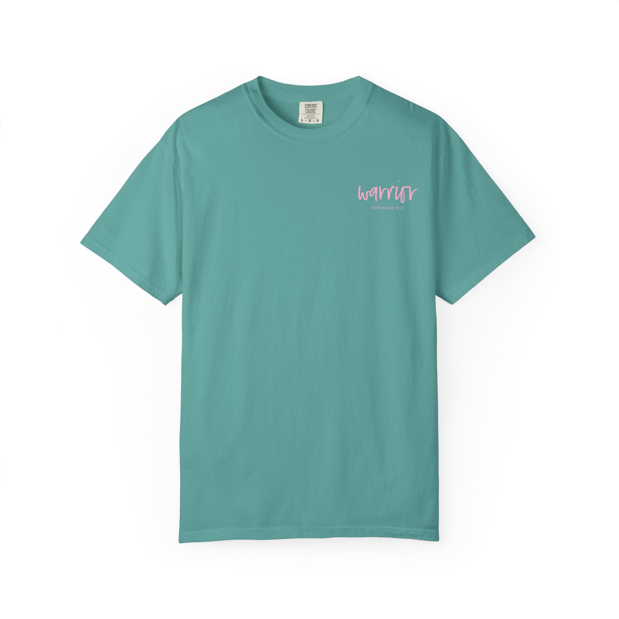 T-Shirt — PMOS Warrior Floral Uterus Support Tee