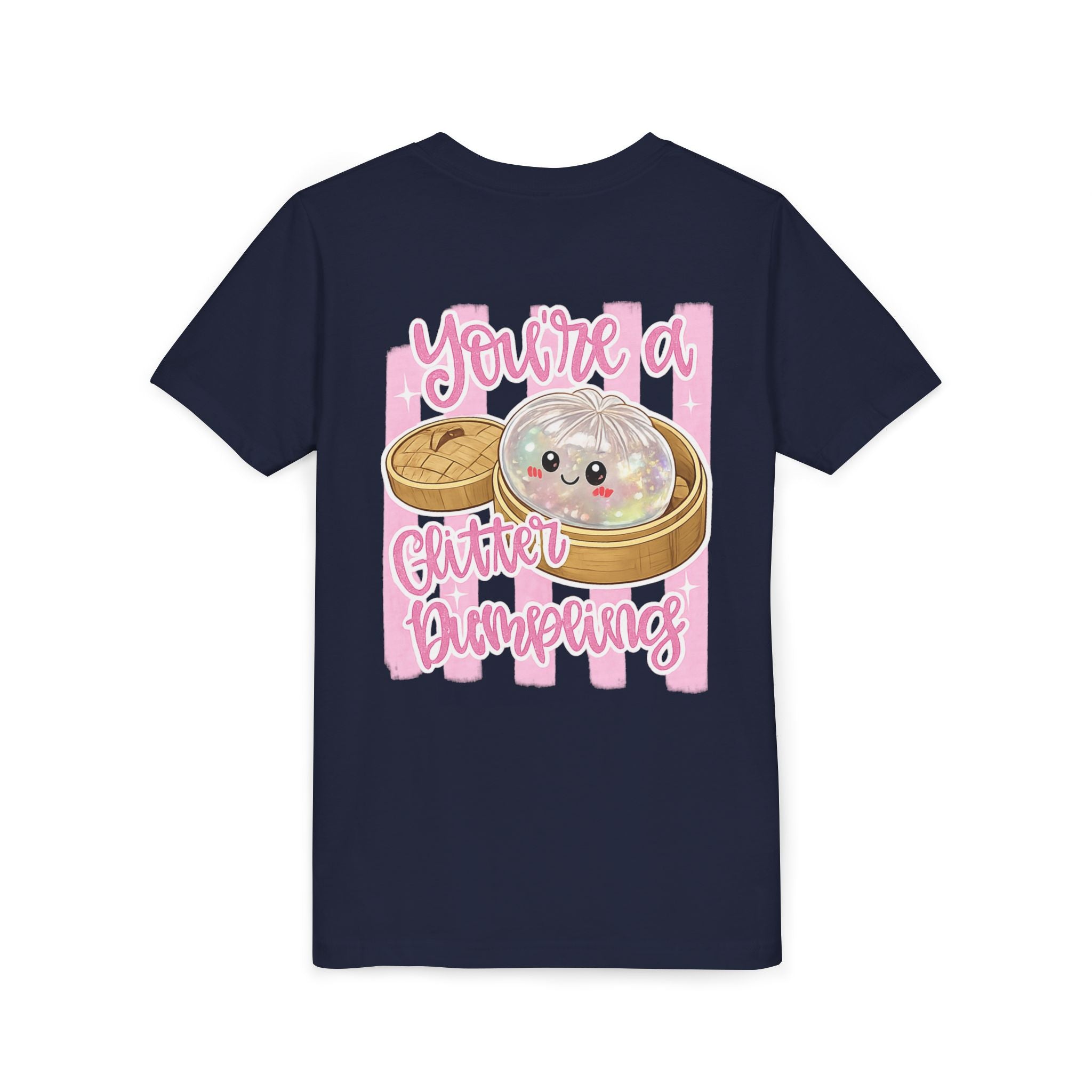 Youth Tee — Cute Glitter Dumpling Kids T‑Shirt ("You're a Glitter Dumpling")