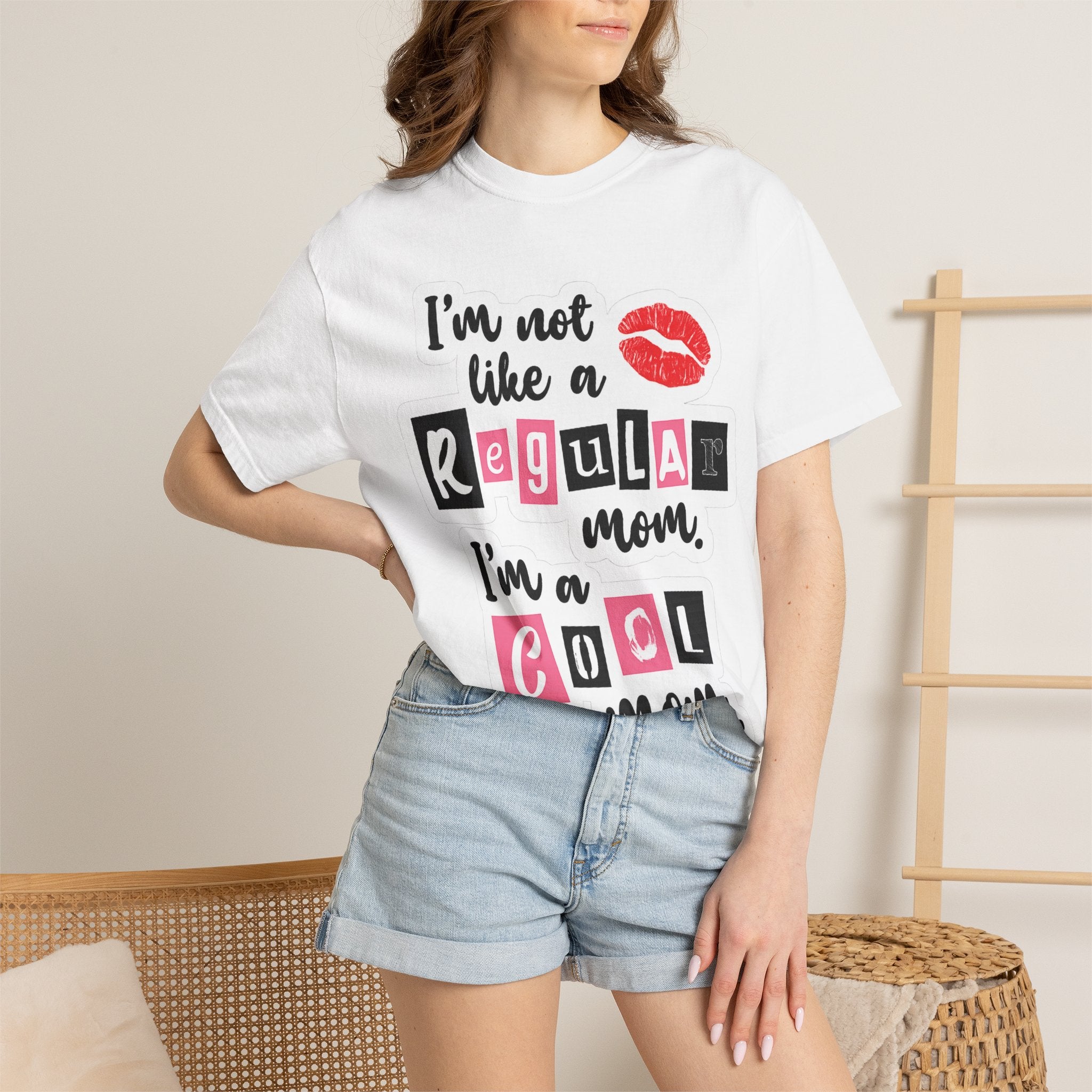 Cool Mom T-Shirt — "I’m Not Like a Regular Mom, I’m a Cool Mom" Graphic Tee