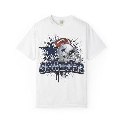 Dallas Cowboys Vintage Helmet & Star Graphic T-Shirt