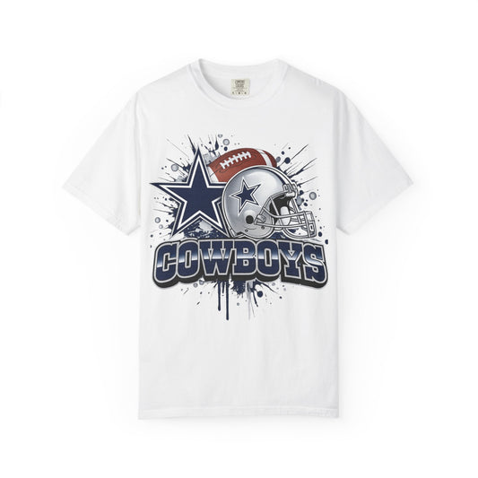 Dallas Cowboys Vintage Helmet & Star Graphic T-Shirt