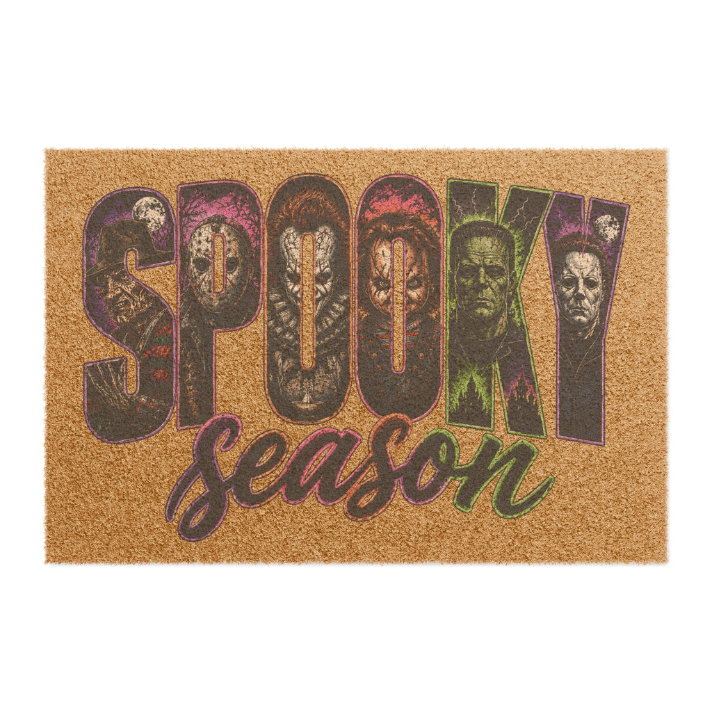 Spooky Season Doormat - Halloween Horror Movie Welcome Mat