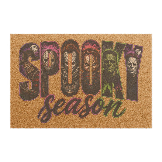 Spooky Season Doormat - Halloween Horror Movie Welcome Mat
