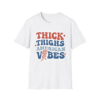 Thick Thighs American Vibes T-Shirt