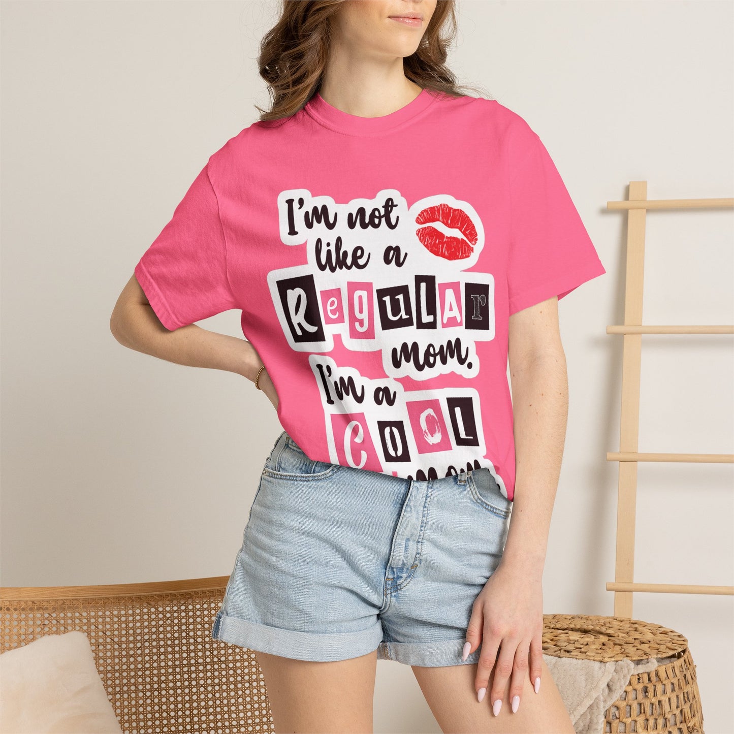 Cool Mom T-Shirt — "I’m Not Like a Regular Mom, I’m a Cool Mom" Graphic Tee