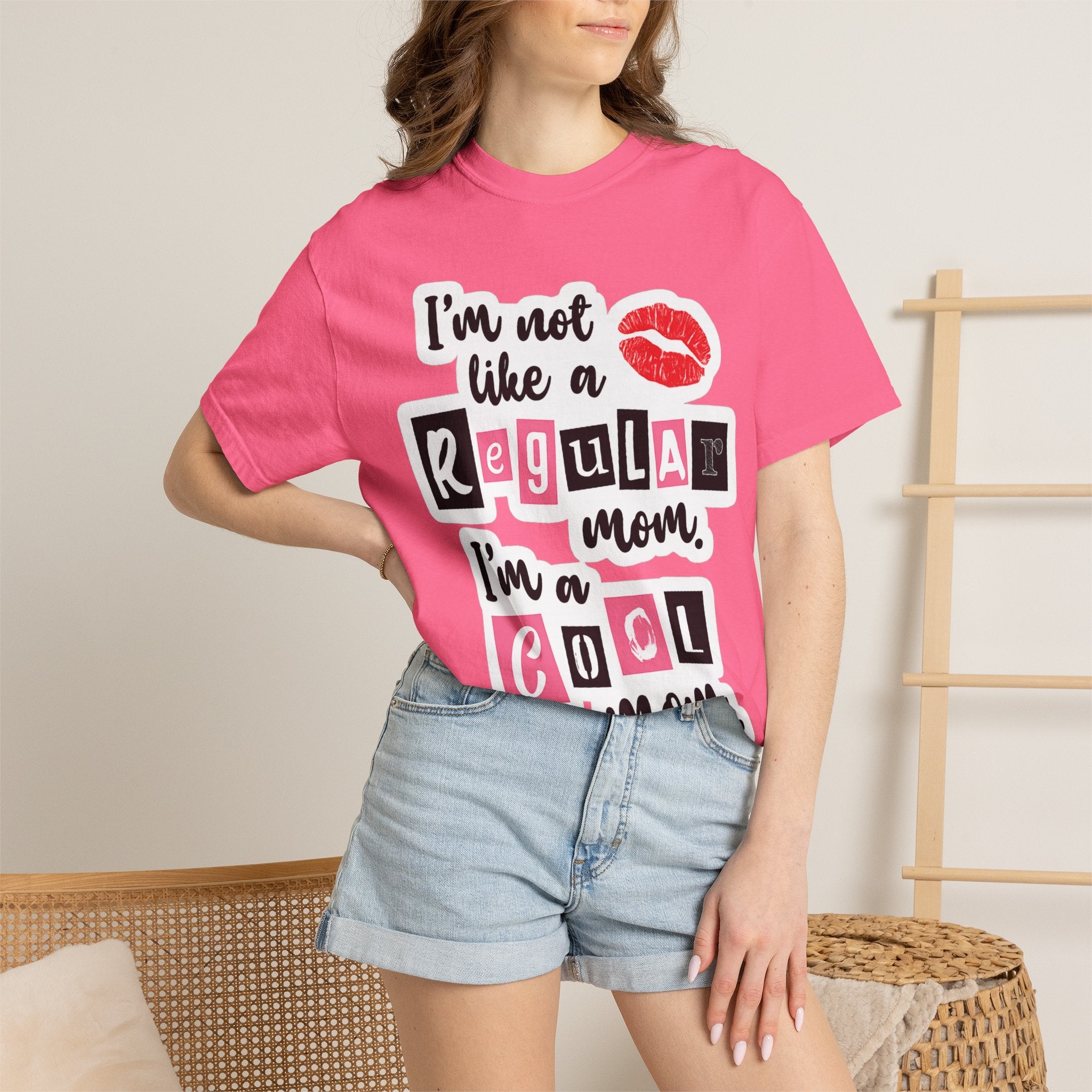 Cool Mom T-Shirt — "I’m Not Like a Regular Mom, I’m a Cool Mom" Graphic Tee