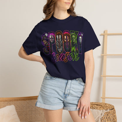 Spooky Season T-Shirt — Halloween Horror Movie Montage Tee