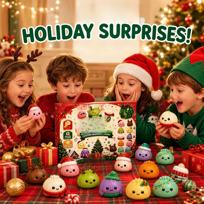 Christmas Mystery Dumpling Stress Relief Toy