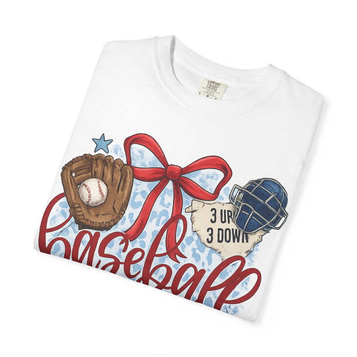 Baseball Season T-Shirt — Retro Gloves, Bat & Ball Sports Tee