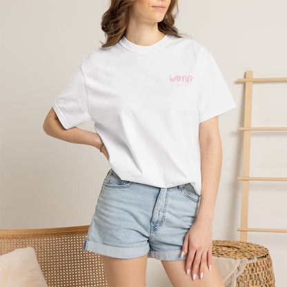 T-Shirt — PMOS Warrior Floral Uterus Support Tee