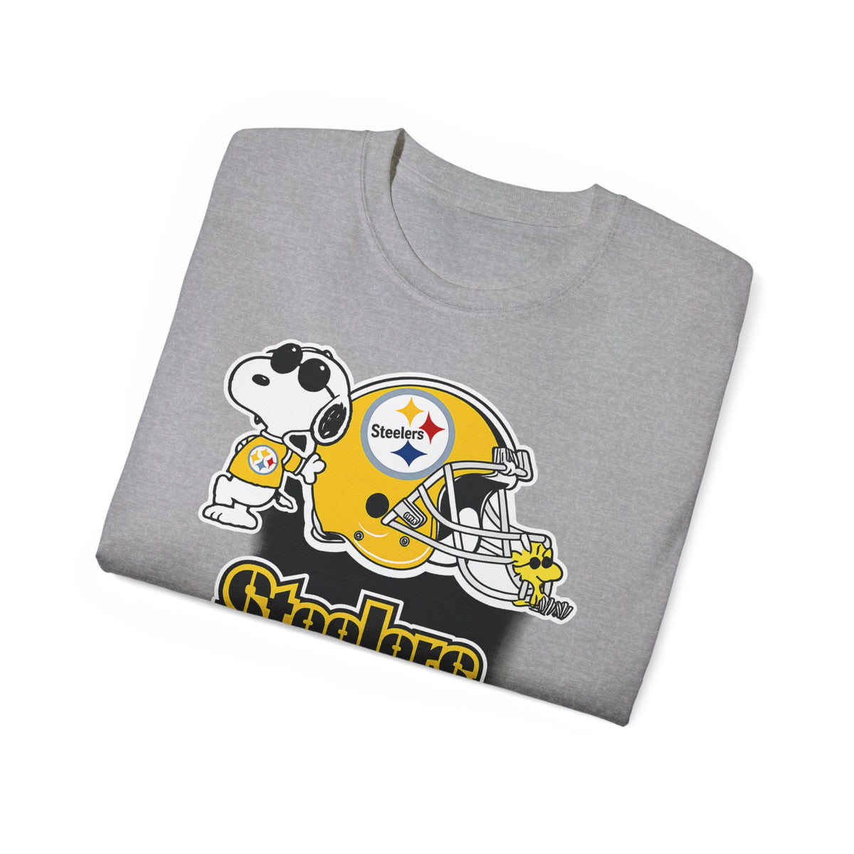 Steelers Snoopy Football Tee — Vintage Peanuts Helmet Tee