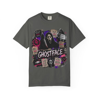 Ghostface Graphic T-Shirt — Horror Movie Scream Mask Tee