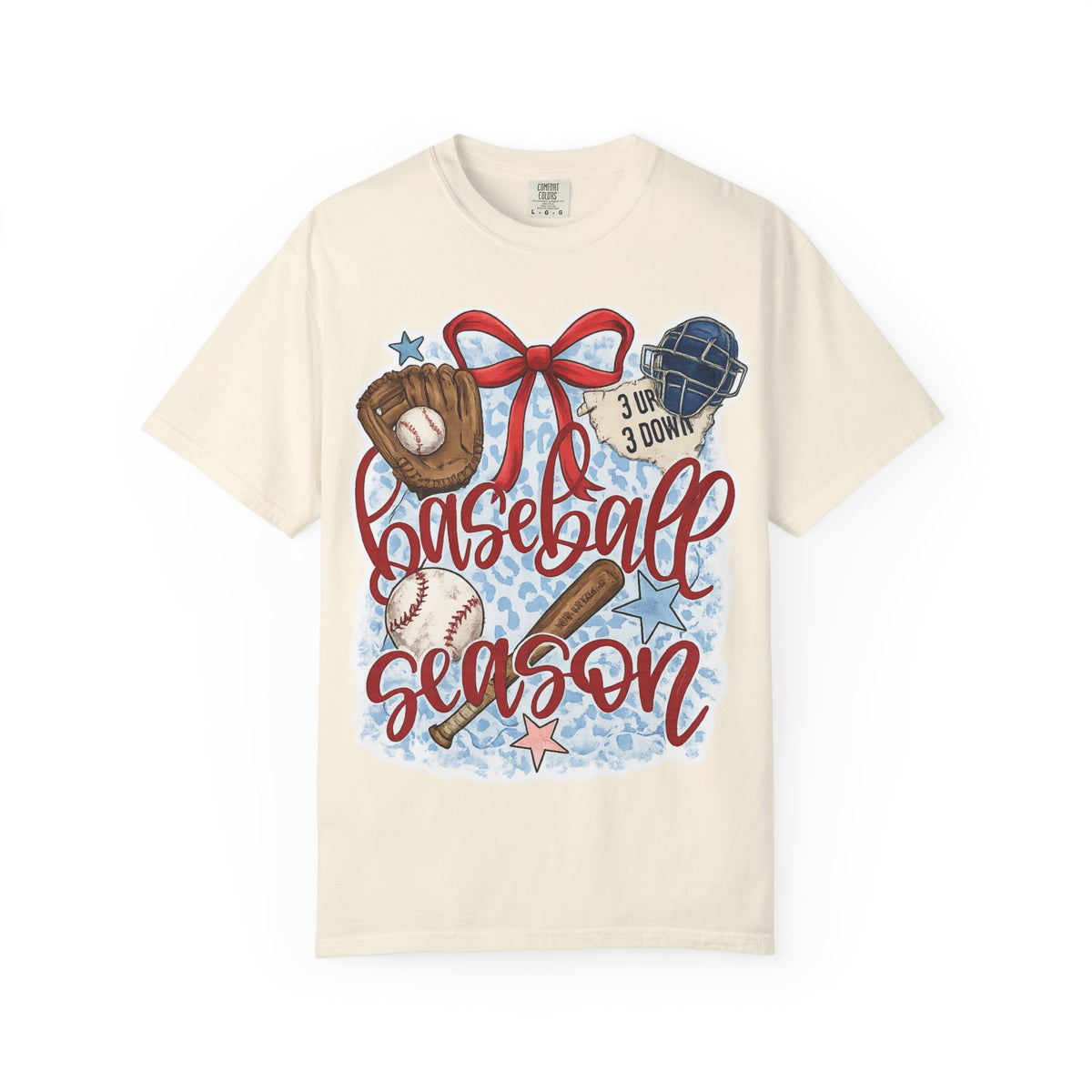 Baseball Season T-Shirt — Retro Gloves, Bat & Ball Sports Tee