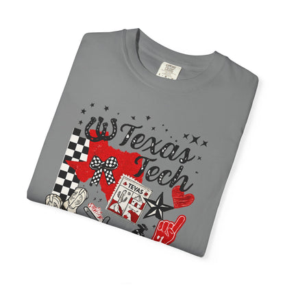 Texas Tech Collage T-Shirt — 806 Raider Nation Graphic Tee
