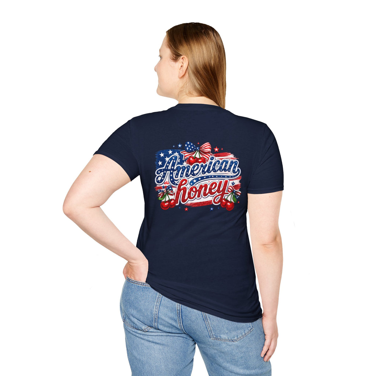 Texas Flag Outline T‑Shirt — Small Texas Map with Lone Star