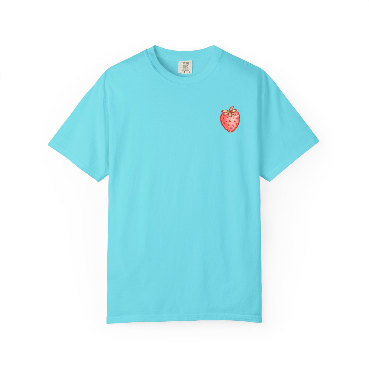 Strawberry Faith T-Shirt — "By Their Fruit You Will Know Them" (Matthew 7:16)