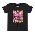 Second Grade Pencil Leopard Youth Tee