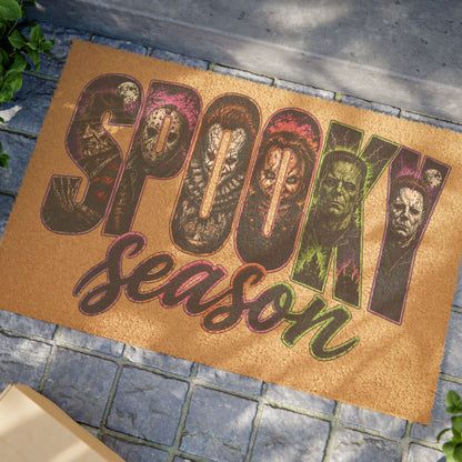 Spooky Season Doormat - Halloween Horror Movie Welcome Mat