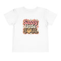 Toddler Tee — "Sassy Little Soul" Retro Flower Power Graphic