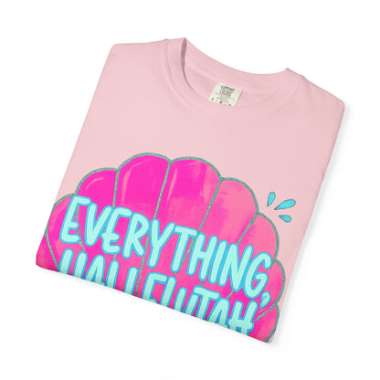 Everything Hallelujah Shell T-Shirt — Bright Beachy Graphic Tee