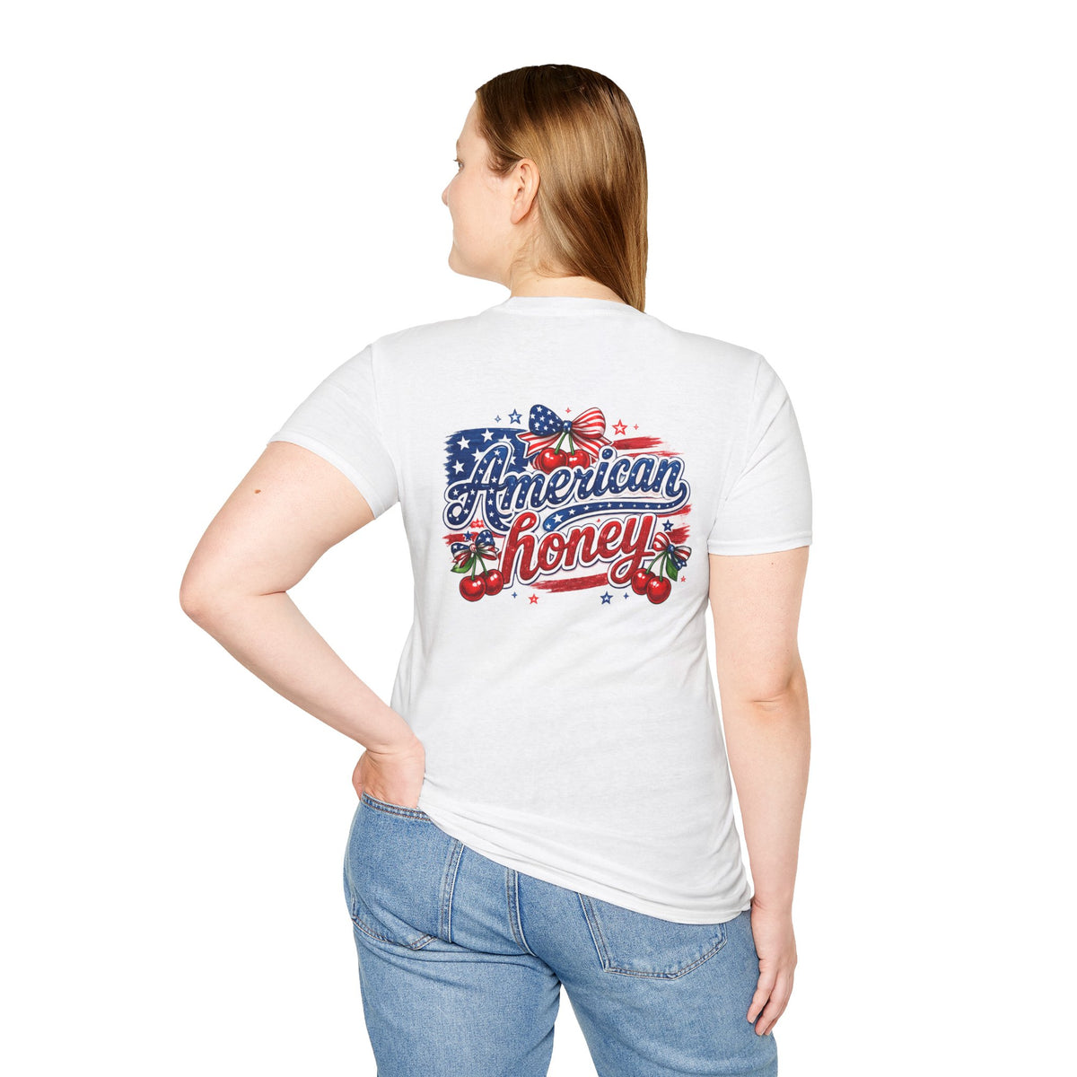 Texas Flag Outline T‑Shirt — Small Texas Map with Lone Star