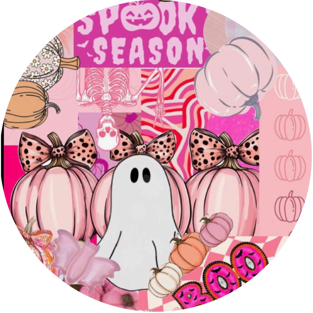Bao Bun Squishy Boo Pink Ghost