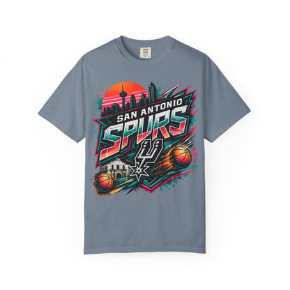 San Antonio Spurs Retro Sunset T-Shirt
