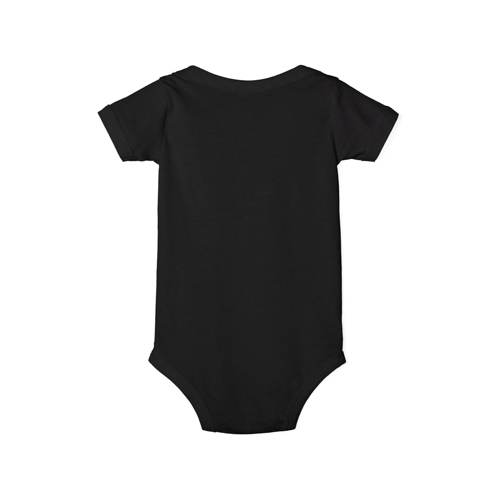 Infant One-Piece Bodysuit – Leopard 'Boo' with Pink Bow Baby Halloween Outfit