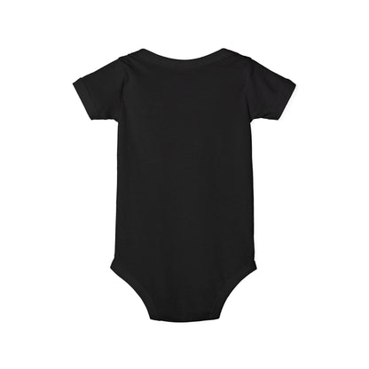Infant One-Piece Bodysuit – Leopard 'Boo' with Pink Bow Baby Halloween Outfit
