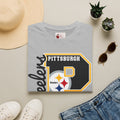 Pittsburgh Steelers P Letter T-Shirt – Retro Team Logo Tee