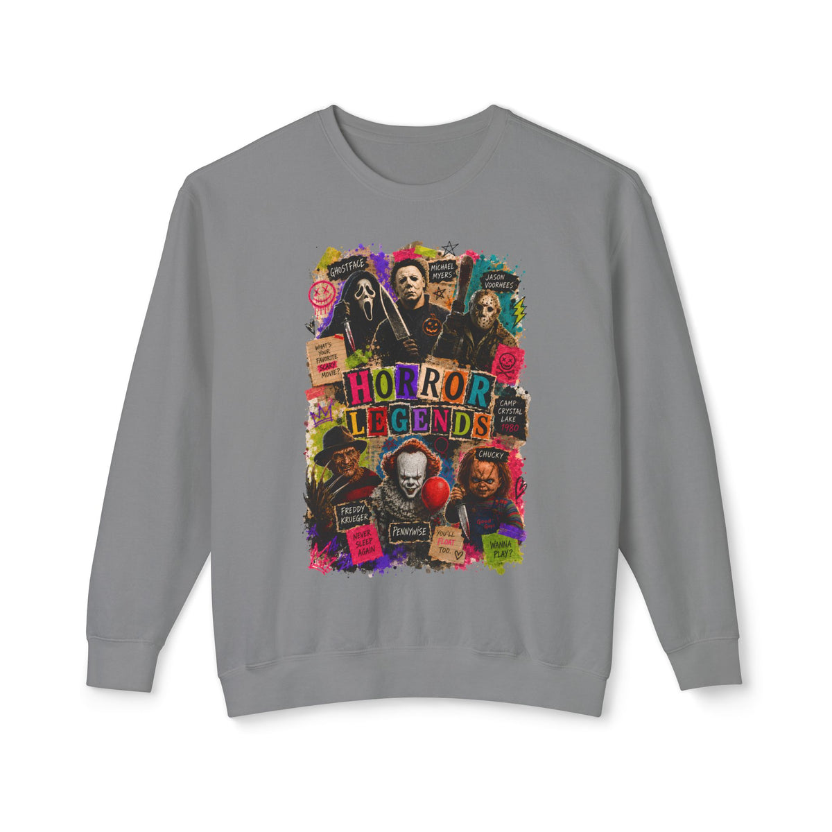 Unisex Lightweight Crewneck Sweatshirt