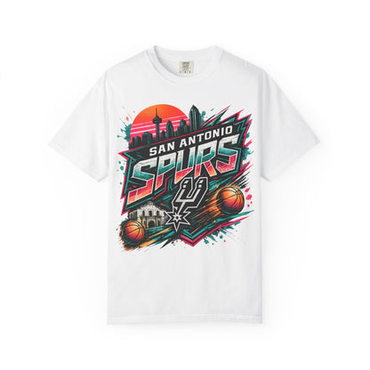 San Antonio Spurs Retro Sunset T-Shirt