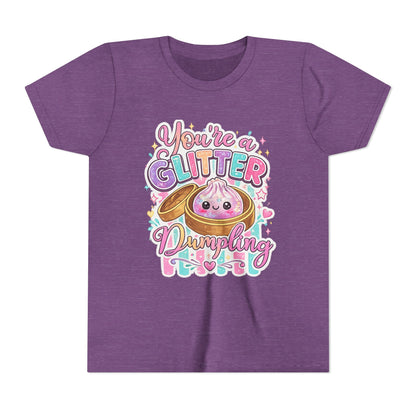 Youth Tee — "You're a Glitter Dumpling" Cute Kawaii Dumpling Shirt