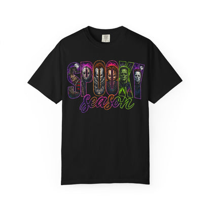 Spooky Season T-Shirt — Halloween Horror Movie Montage Tee