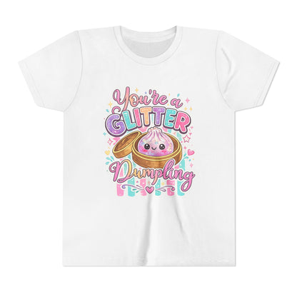 Youth Tee — "You're a Glitter Dumpling" Cute Kawaii Dumpling Shirt