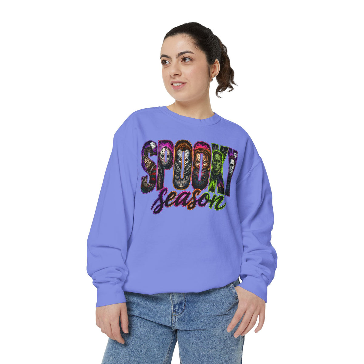 Spooky Season Sweatshirt – Halloween Graphic Crewneck