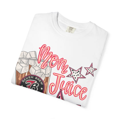 Mom Juice T-Shirt — Retro Milkshake Graphic Tee for Moms