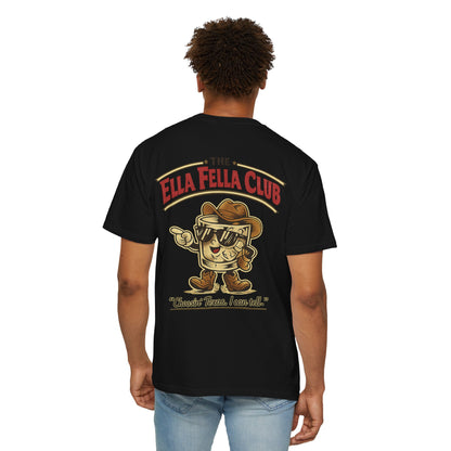 The Ella Fella Club T-Shirt — Cheezin’ Texas Retro Cowboy Graphic Tee